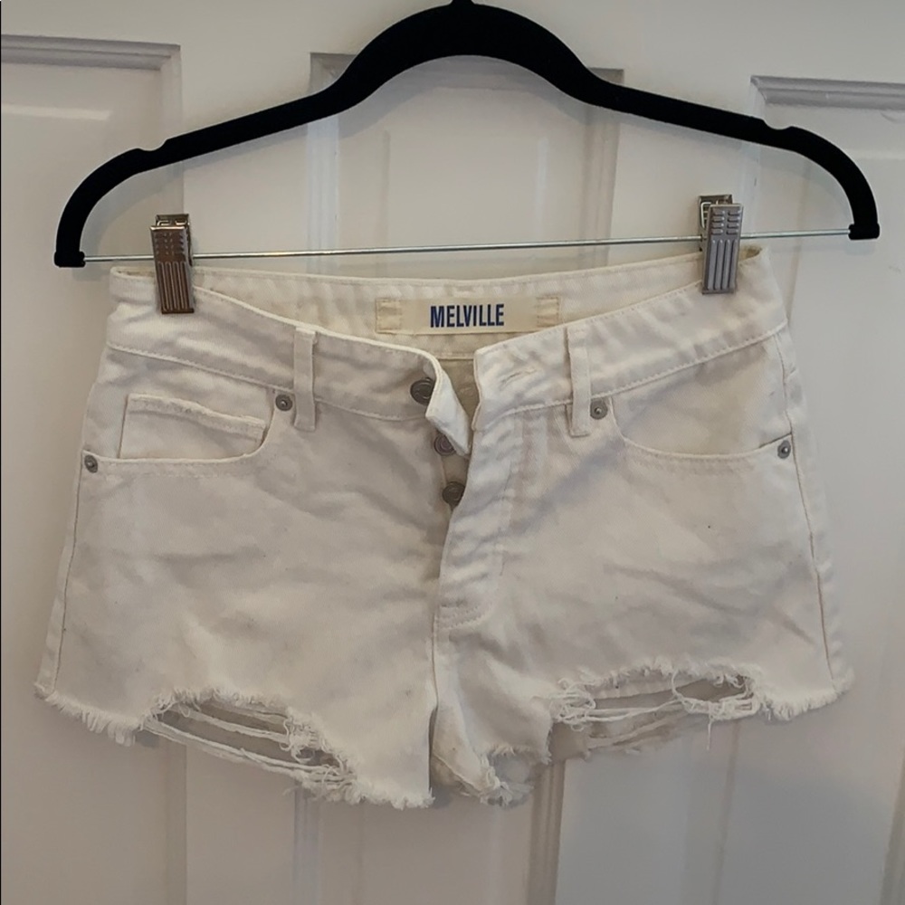 Brandy Melville Destroyed Shorts